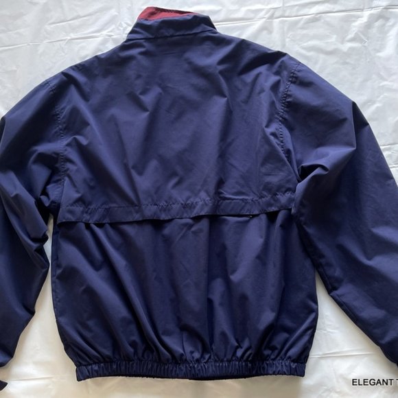 Sun Mountain Windbreaker Jacket Mens M Blue Full Zip Mesh Lined Golf Performance - Picture 7 of 11
